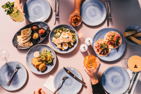 Food and drinks at HOTA Cafe