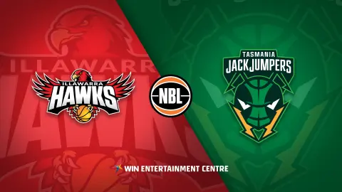 Poster: Illawarra Hawks v Tasmania JackJumpers