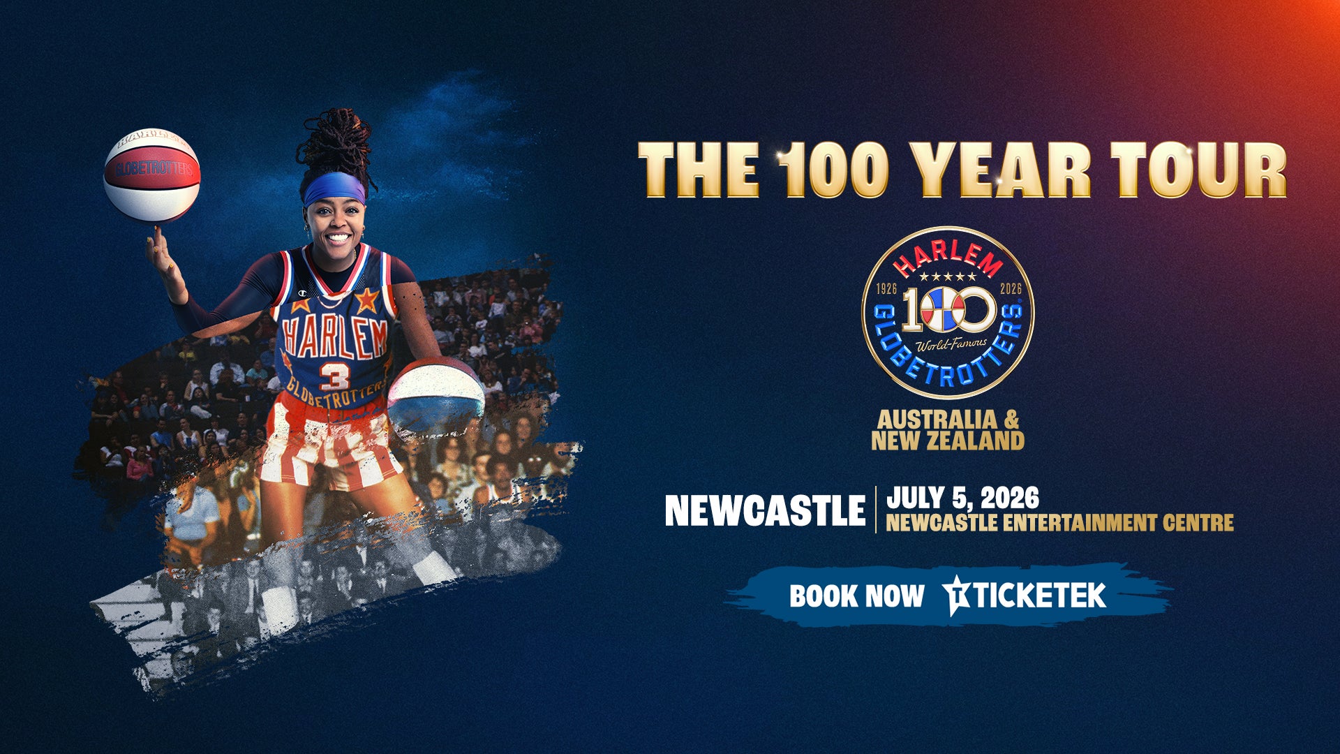 Harlem Globetrotters 2026 | Newcastle Entertainment Centre