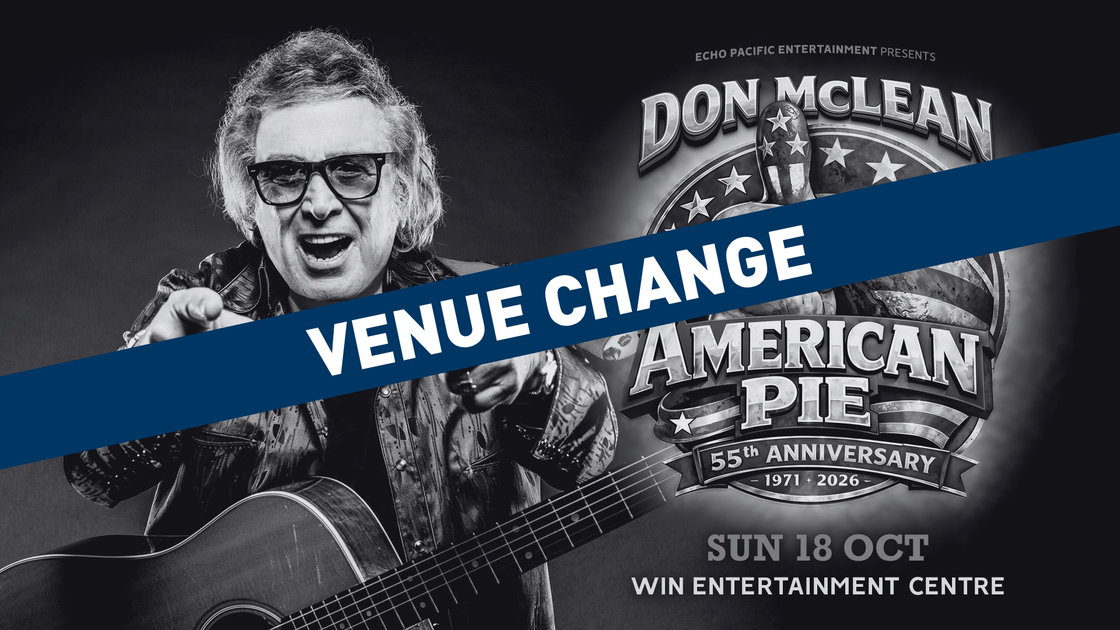 Poster: Don McLean - American Pie 55th Anniversary Tour