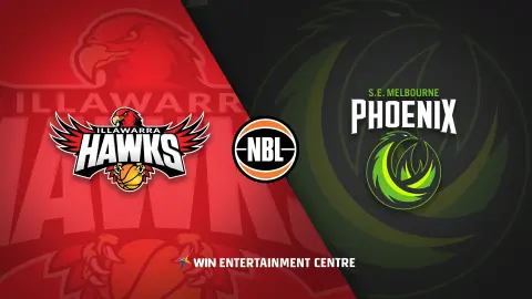 Poster: Illawarra Hawks v South East Melbourne Phoenix