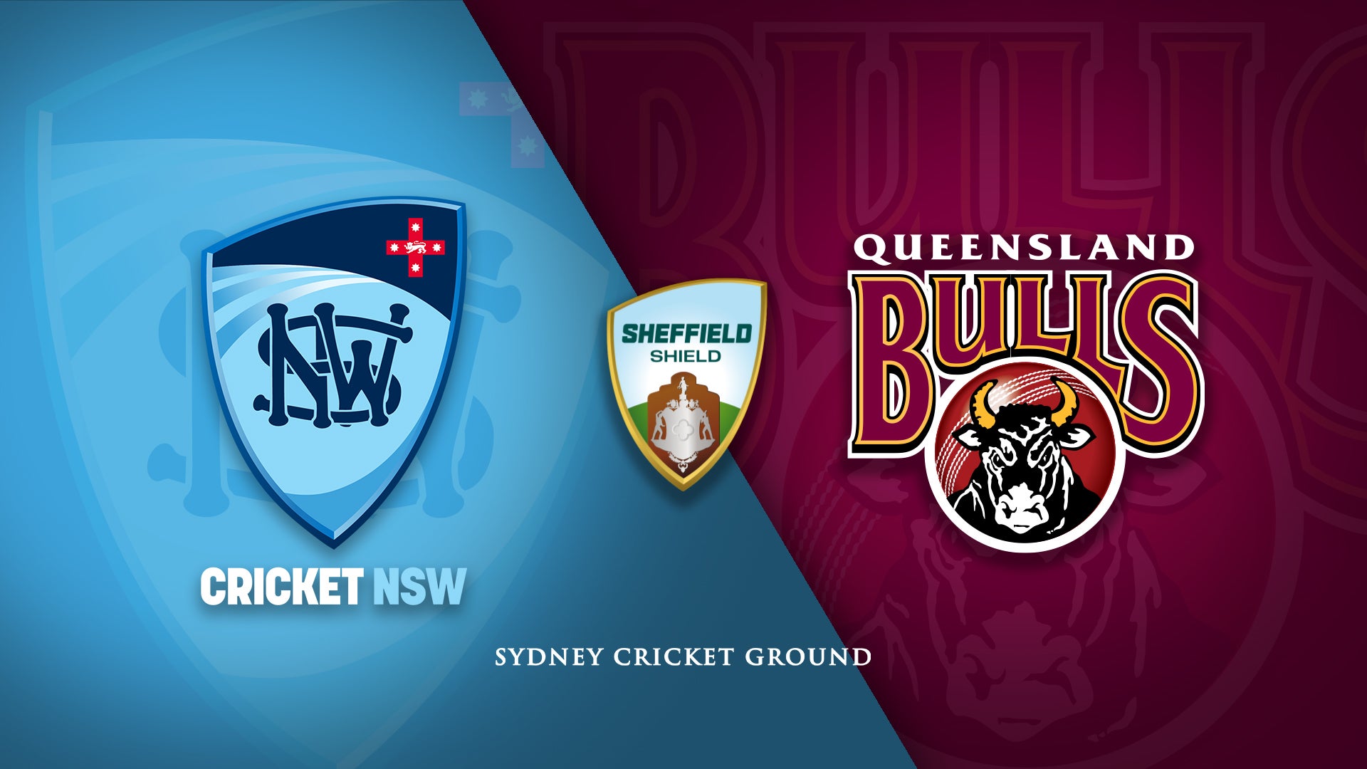Sheffield Shield (M): NSW v Queensland Bulls event artwork