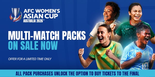 AFC Women's Asian Cup 2026 GP Sale