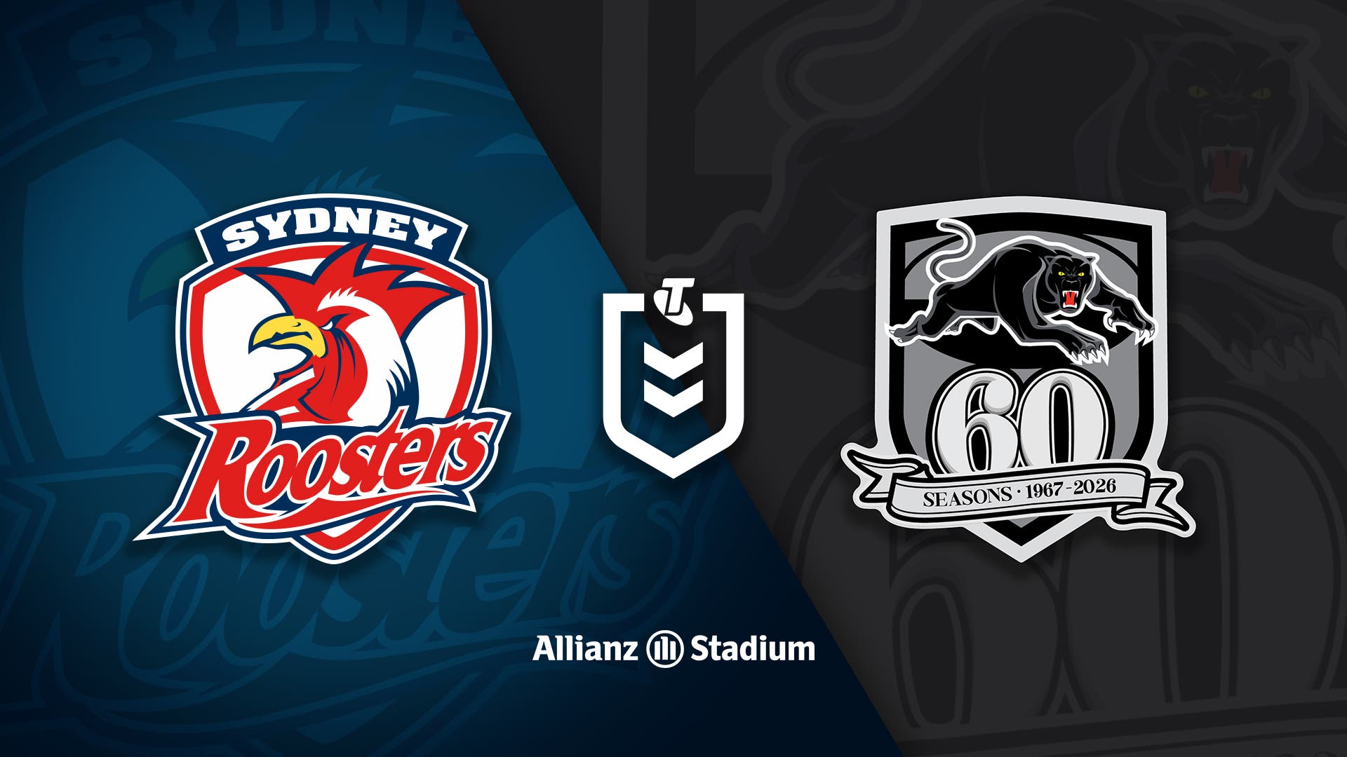Sydney Roosters v Penrith Panthers