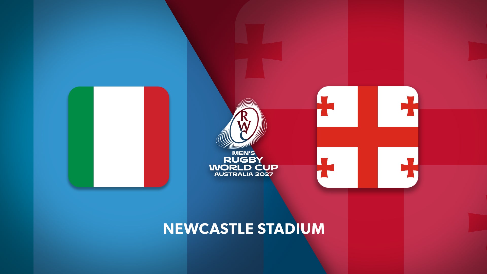 Men's Rugby World Cup 2027: Italy v Georgia at Newcastle Sta