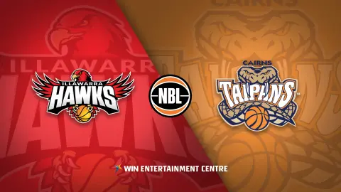 Poster: Illawarra Hawks v Cairns Taipans
