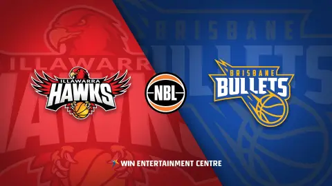 Poster: Illawarra Hawks v Brisbane Bullets