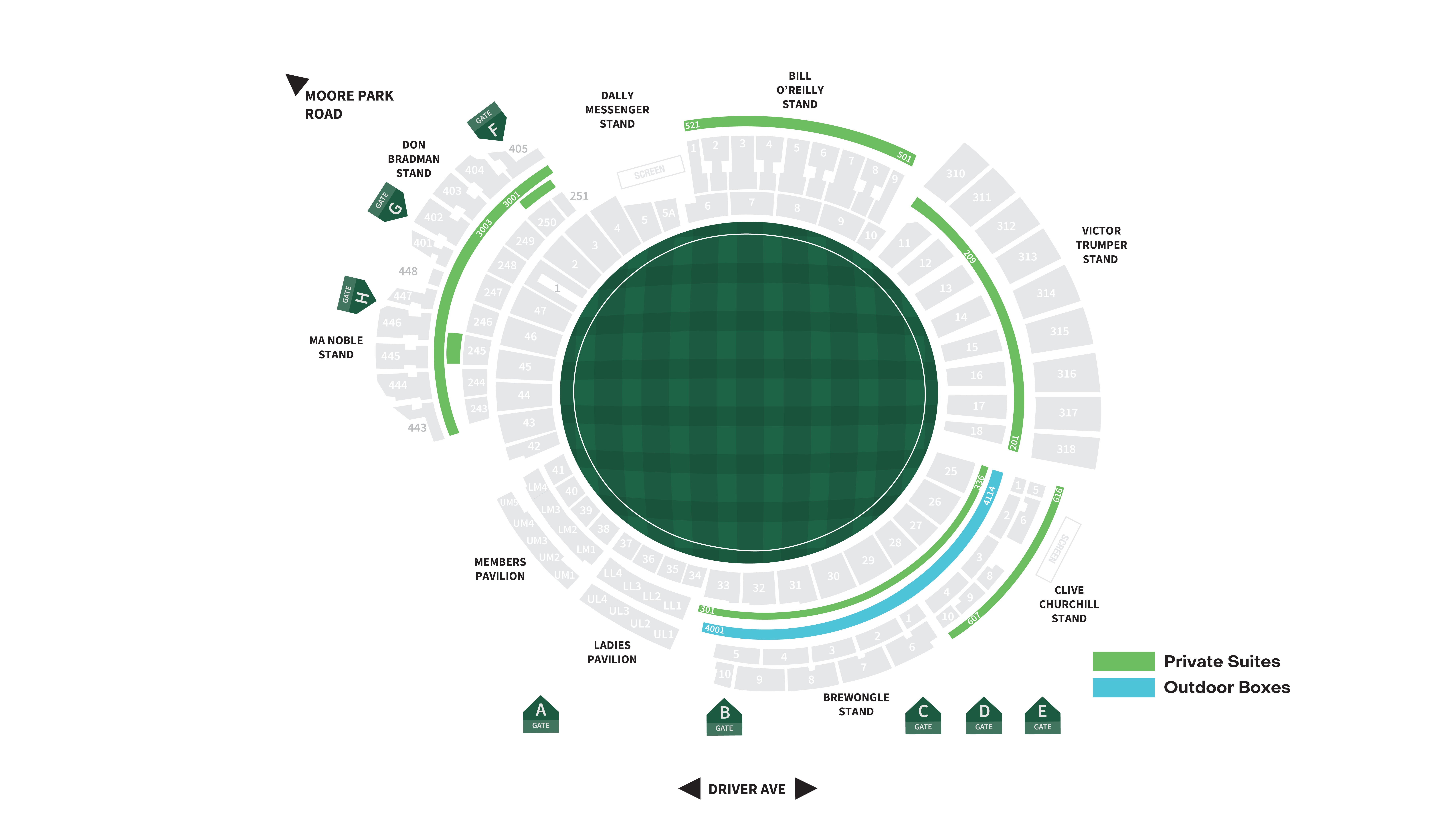 BBL 14 Sydney Sixers v Sydney - Venues CorpMap SCG 
