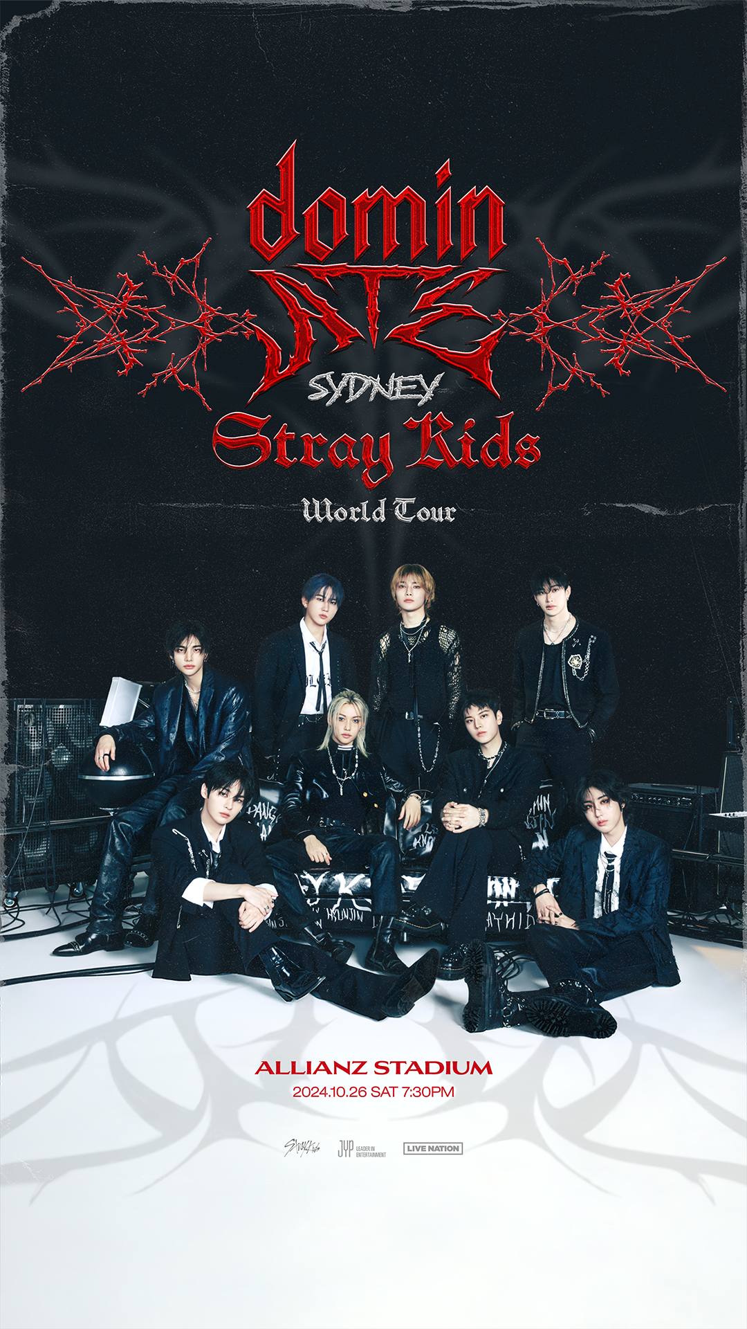 Stray Kidsフーディ Sydney オーストラリア 🚨 STRAY KIDS AUSTRALIA CONCERT 🚨 STRAY KIDS 2ND WORLD TOUR