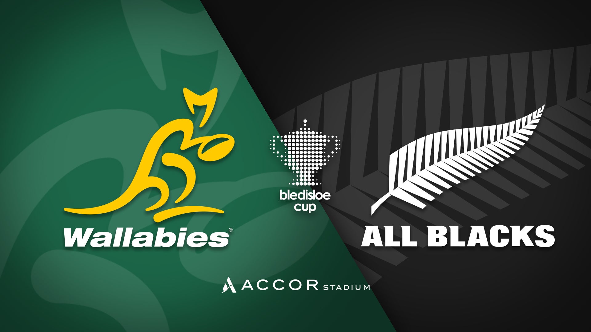 2026 Bledisloe Cup: Wallabies v All Blacks at Accor Stadium