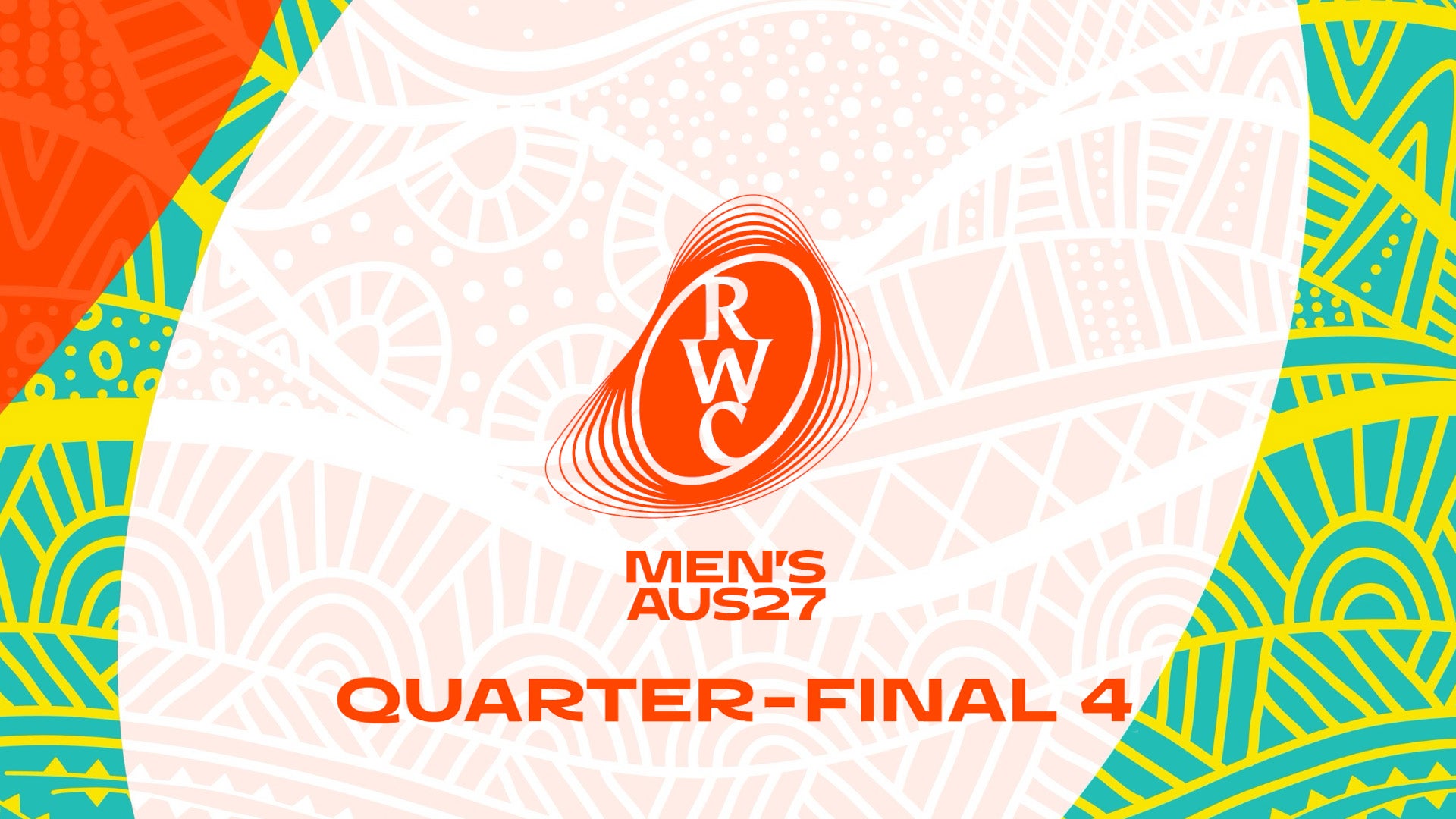 Men's RWC 2027: QF4 - Winner R16 (7) v Winner R16 (8)