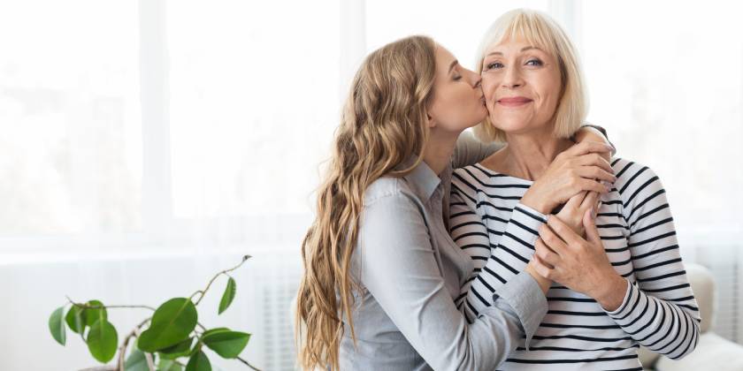 boomerang kid with mother