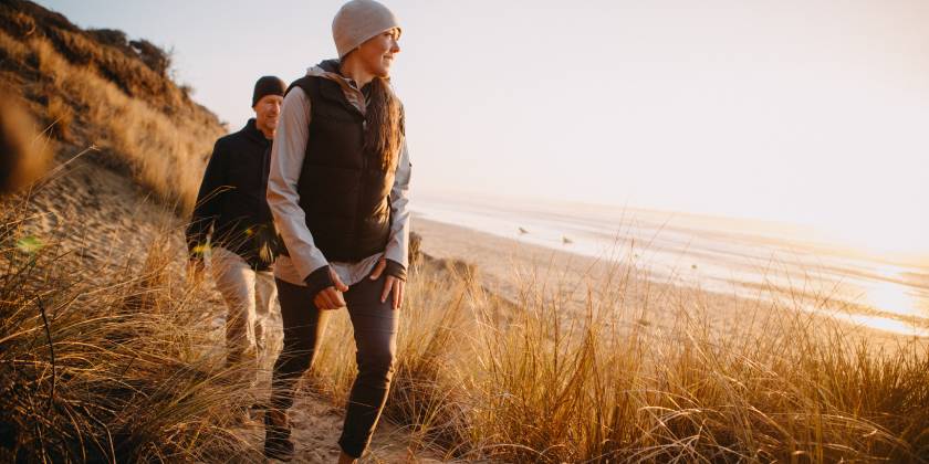 aussie couple on holiday