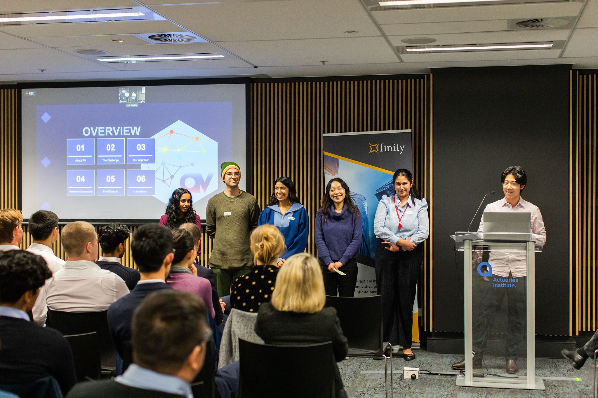 Snapshot from the 2024 Actuarial Hackathon event.