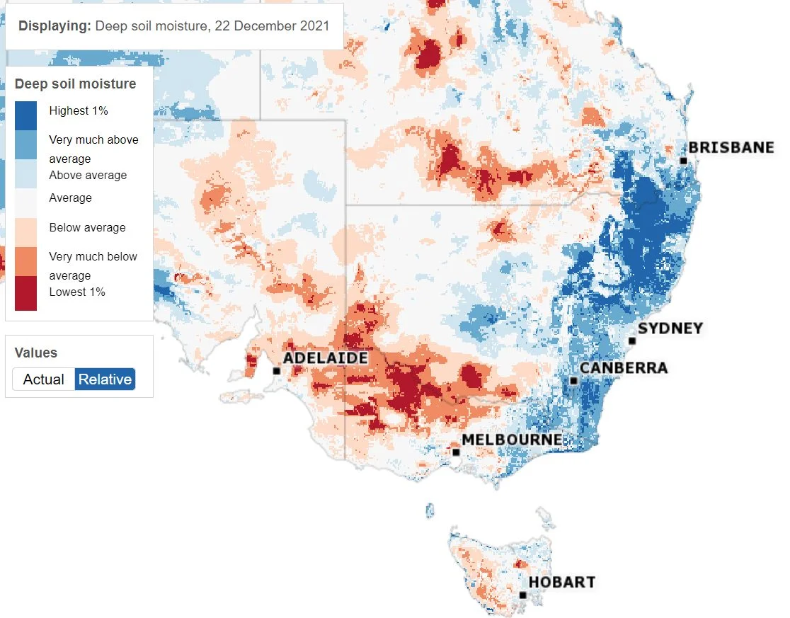 Source: Bureau of Meteorology - http://www.bom.gov.au/water/landscape