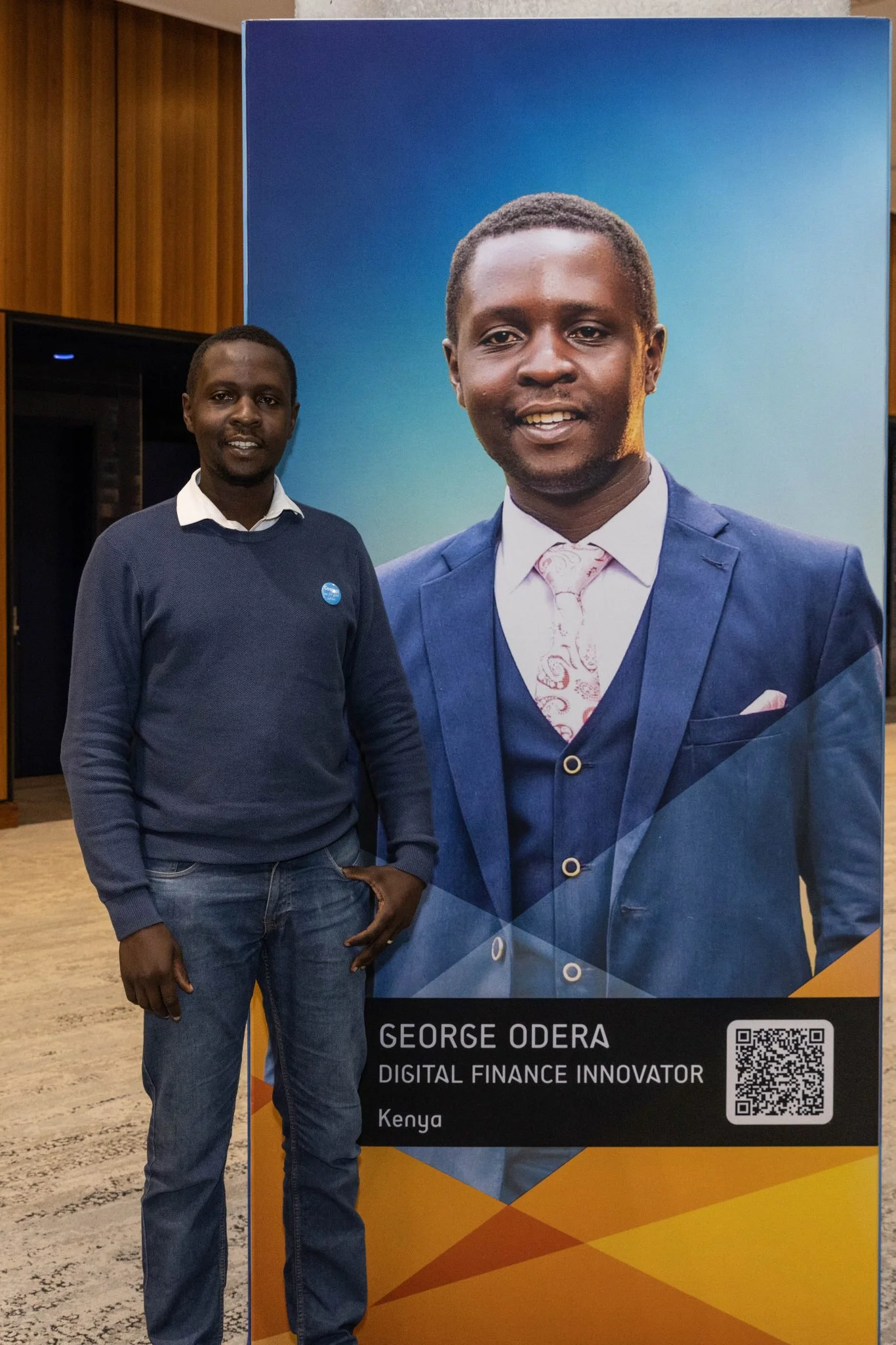 George at ICA2023 in Sydney