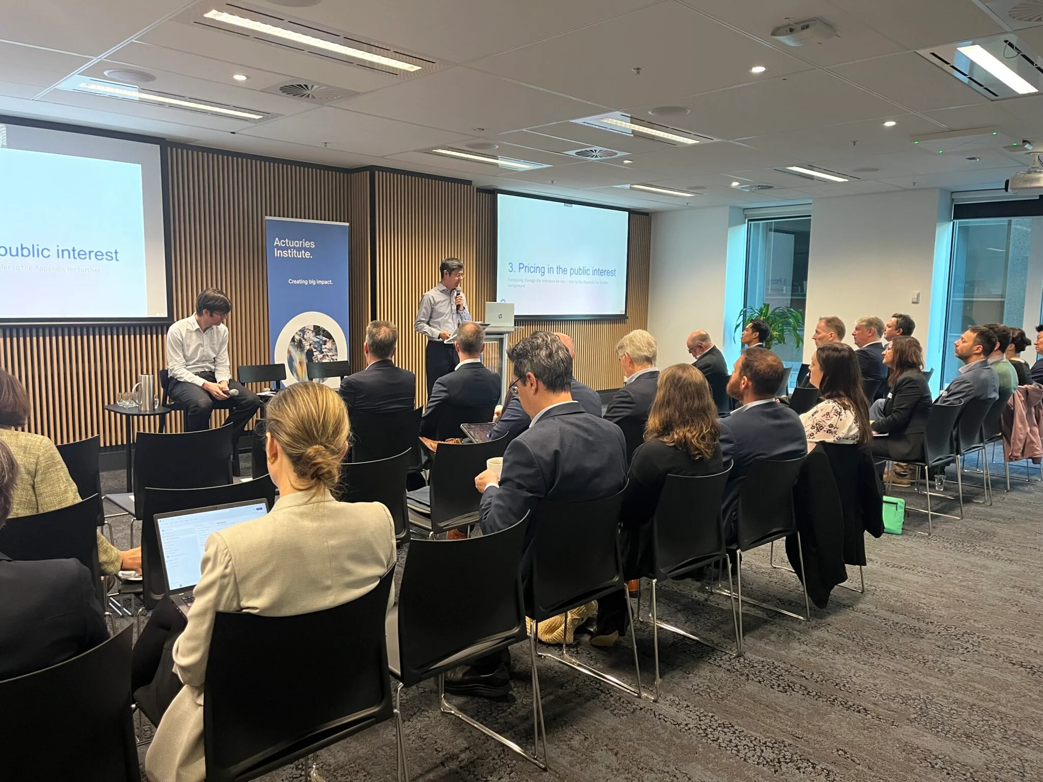 A snapshot of the Insights Session