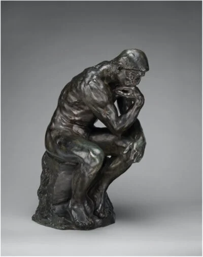 Edward De-Bono sculpture.