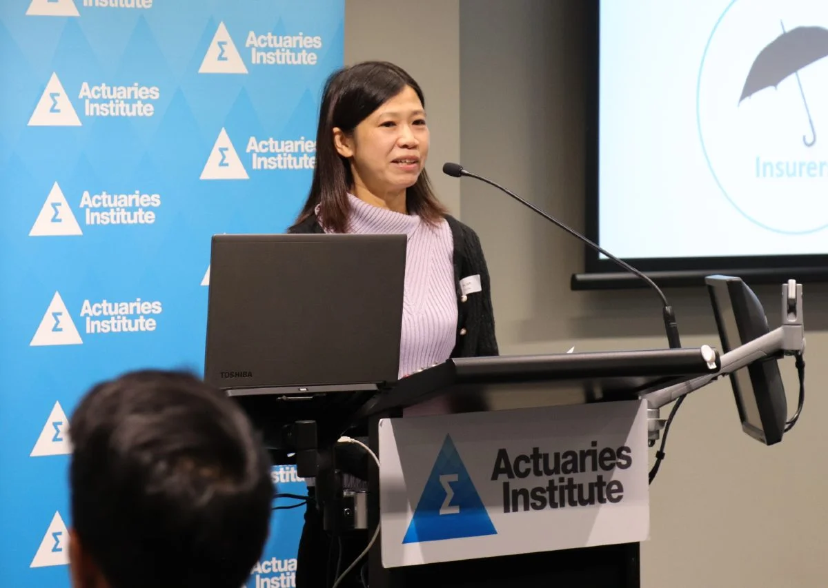 Iris presenting at the 2019 Joint Regional Seminar in Sydney