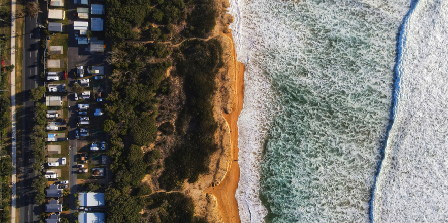 Rising sea levels in Tathra, NSW