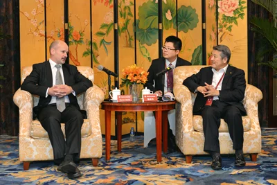 Daniel at the 15th China Association of Actuaries Annual Meeting