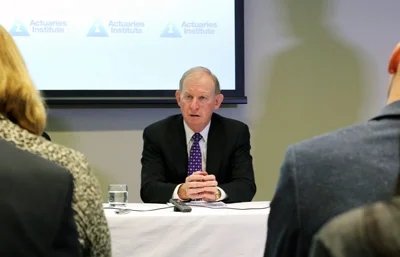 Chair of the Financial System Inquiry, David Murray, speaking