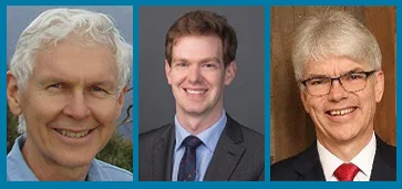 From left, Anthony Asher, Hugh Miller and Richard Lyon.