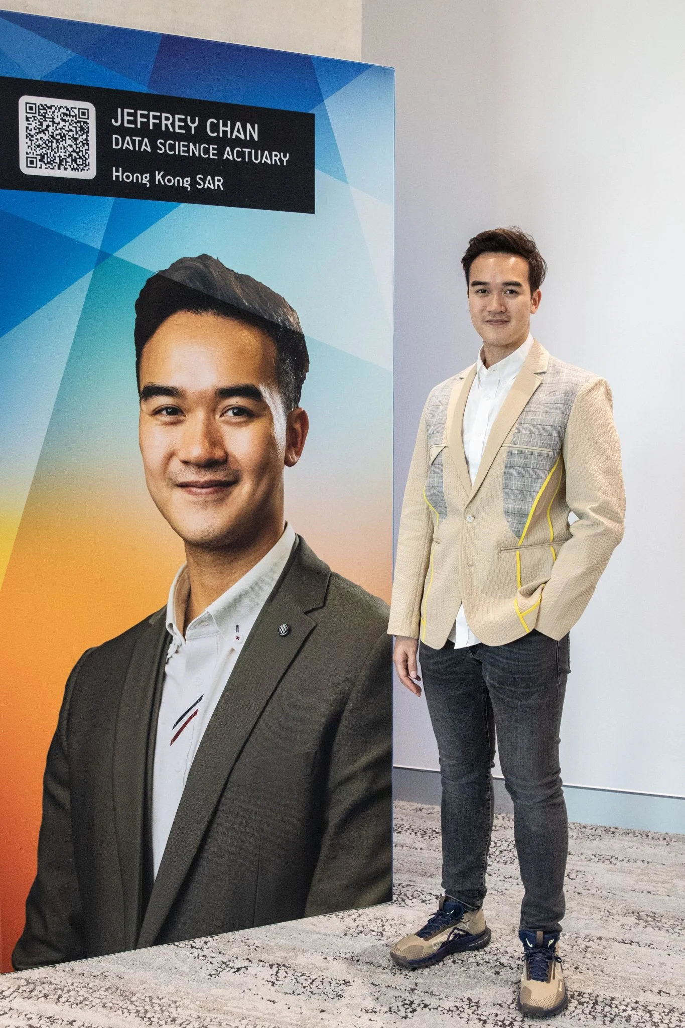 Jeffrey at ICA2023 in Sydney