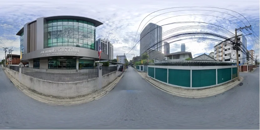 Aerial view of an unidentified location