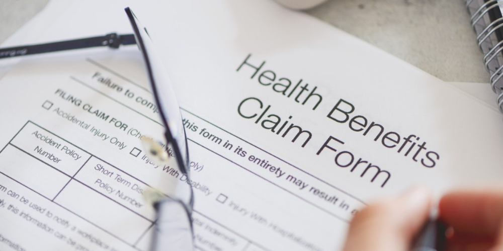 Photo of Health Benefits Claims Form