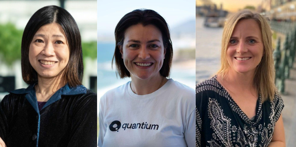 Headshot of Iris Lun, Lauren Hammacher and Miki Piggot