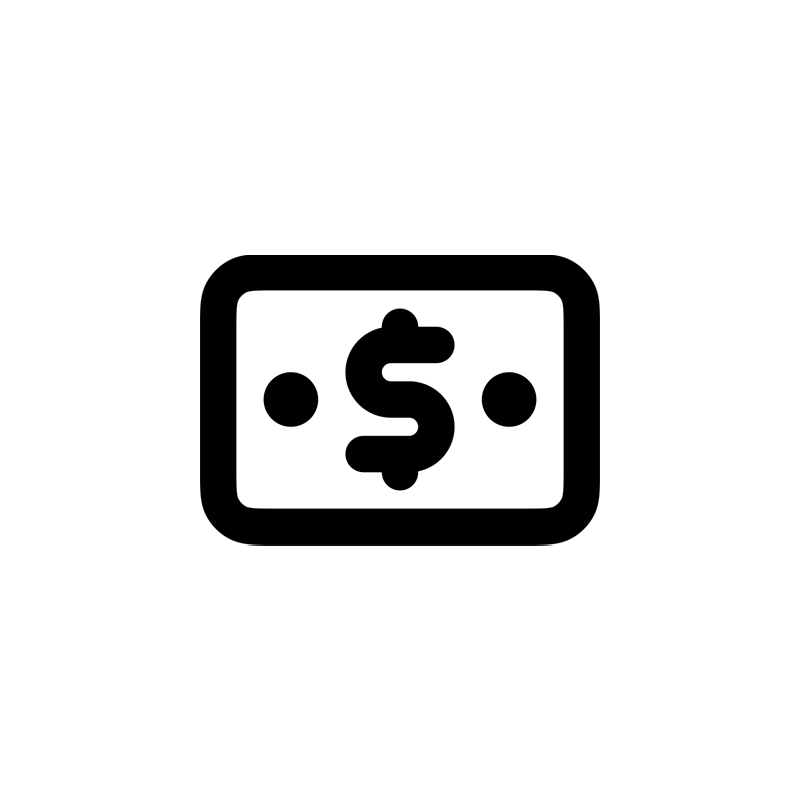 Money and finances icon