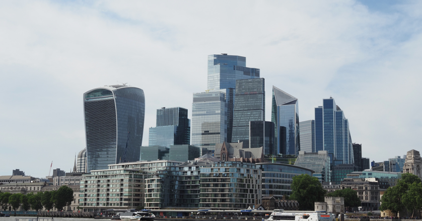 A photo of the London cityscape that author Stephen Goh took.
