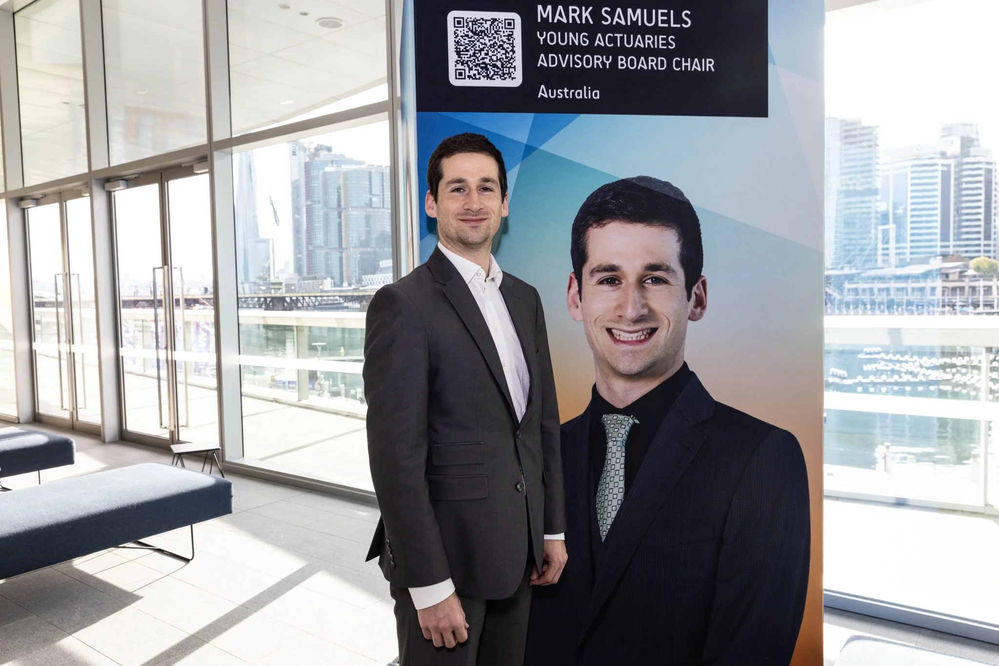Mark at ICA2023 in Sydney