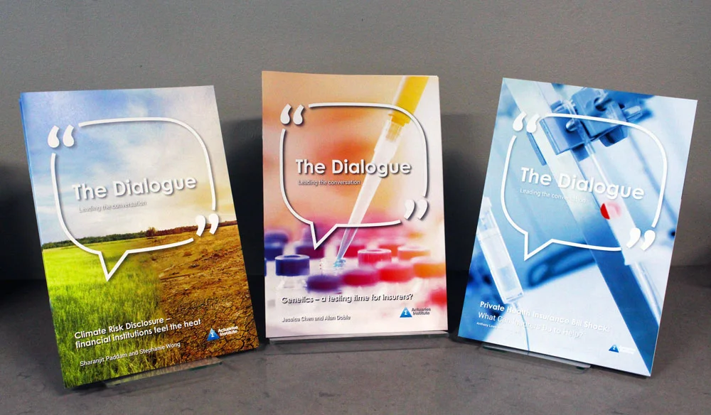 Three issues of The Dialogue - 