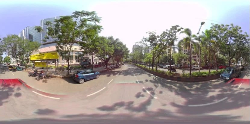 Aerial view of an unidentified location