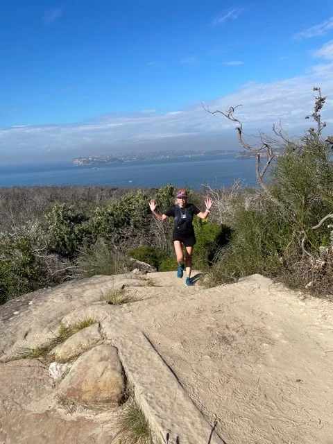 Jan training for an ultra marathon event earlier this year.