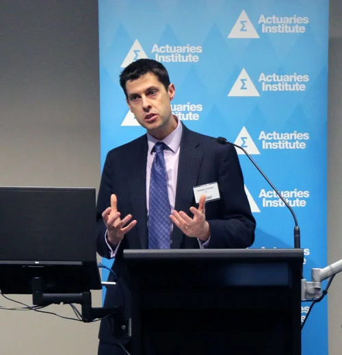 Brendan Counsell speaking at the September Insights session