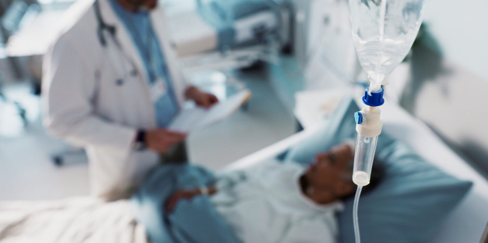 Doctor providing medical assistance to a patient