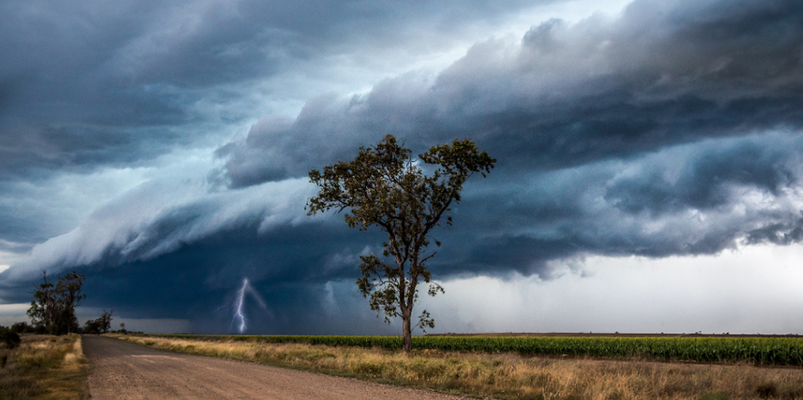 A storm brewing