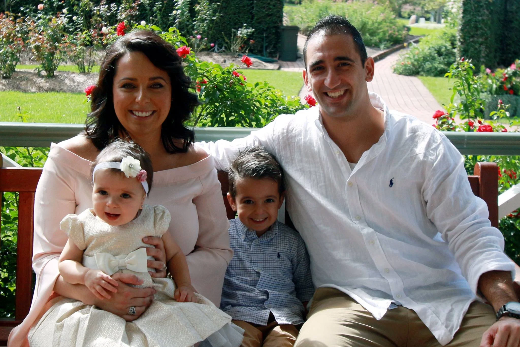 Mathew and his family.