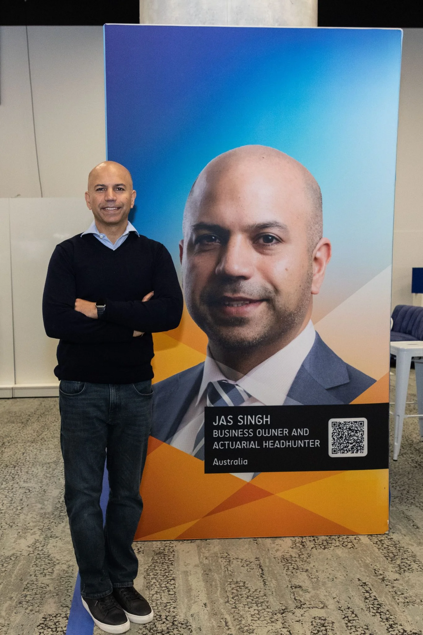 Jas at ICA2023 in Sydney