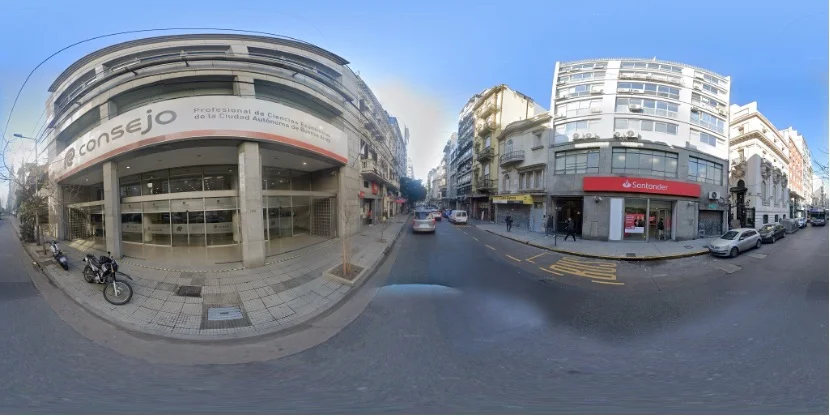 Aerial view of an unidentified location