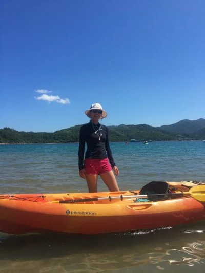 Weekend water sports in Hong Kong
