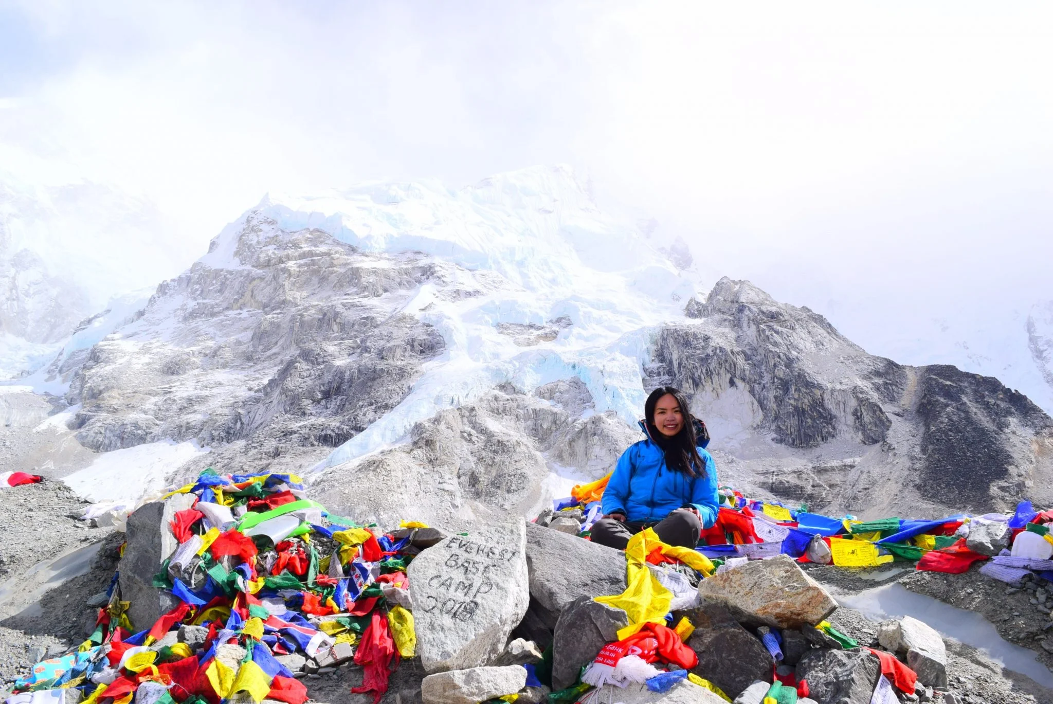 At Everest Base Camp!