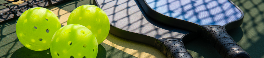 pickleball and nets