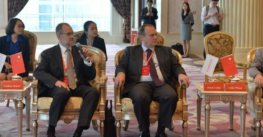 President of the Institute Lindsay Smartt and IFoA CEO, Derek Cribb