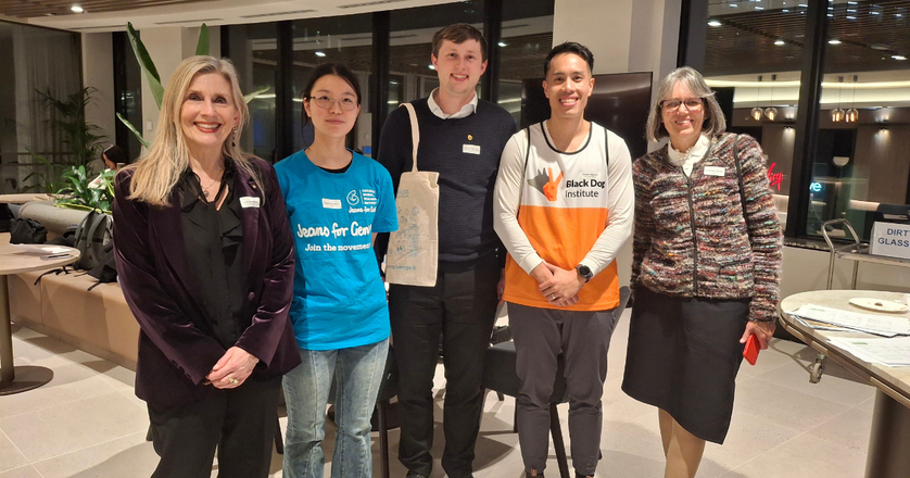 A photo of the 2025 Hackathon participants.