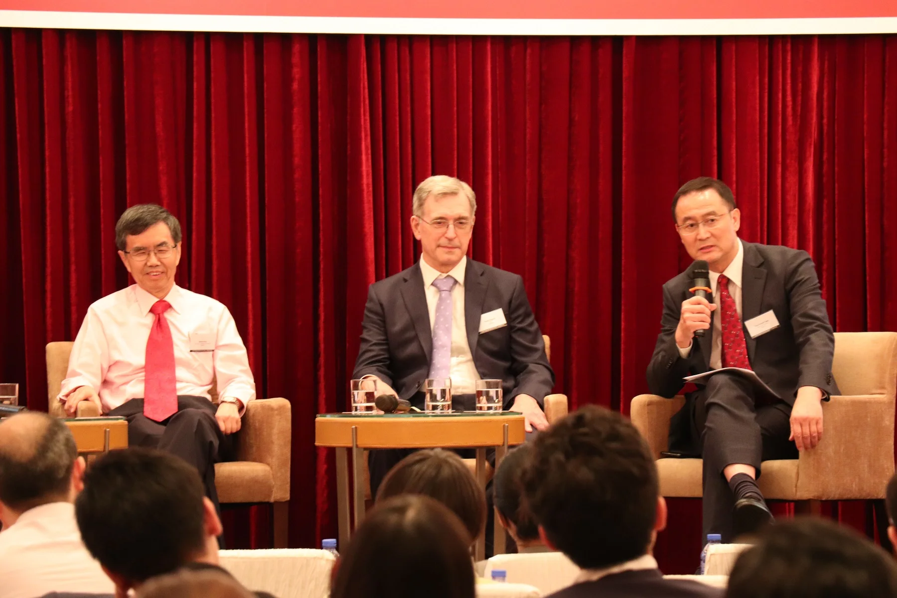 Steve speaking at the local conference with Peter Durum and Raymond Tam