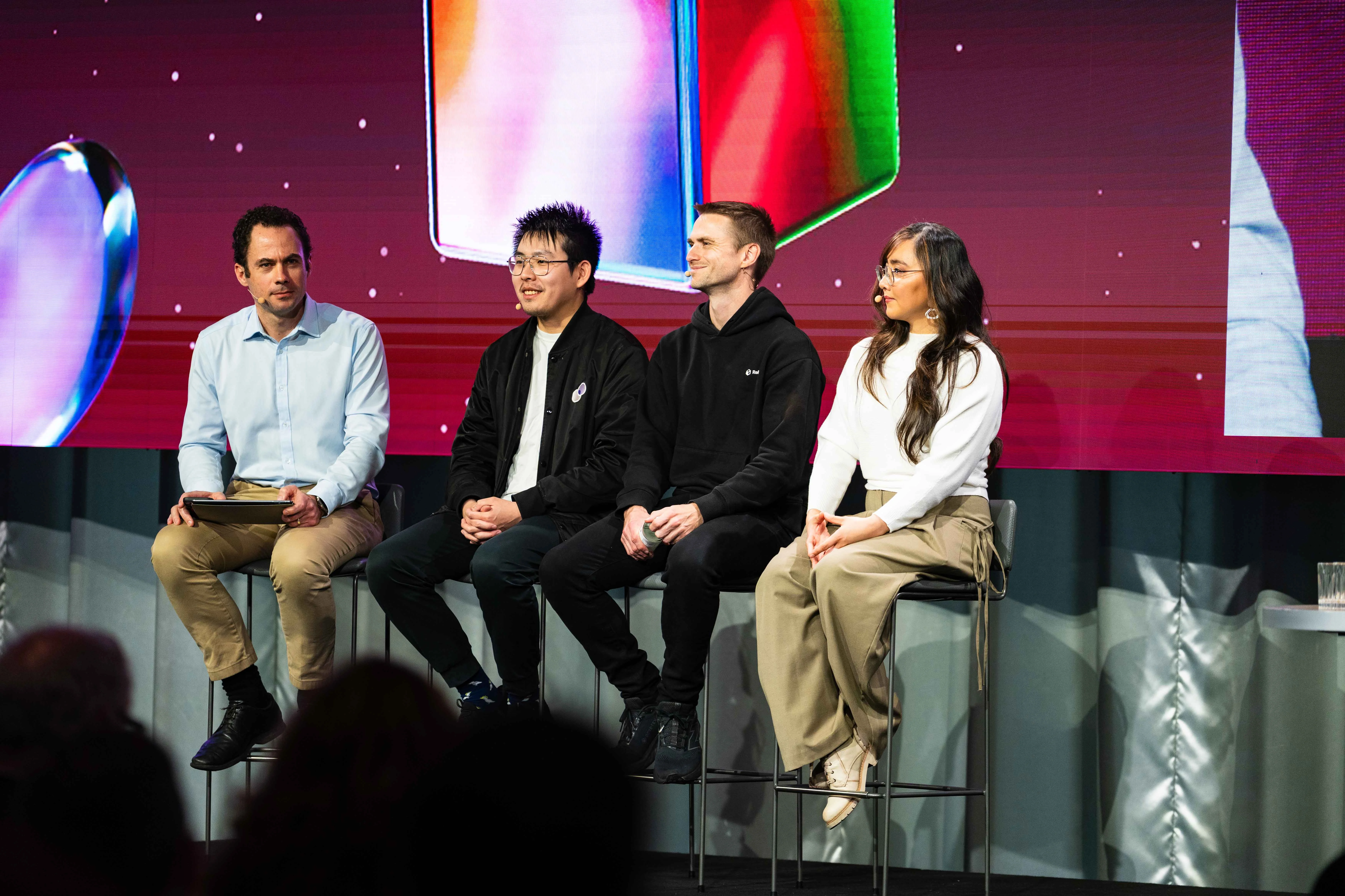 Left to right: Jacky Koh, Daniel Slater and harmagne Carandang. 